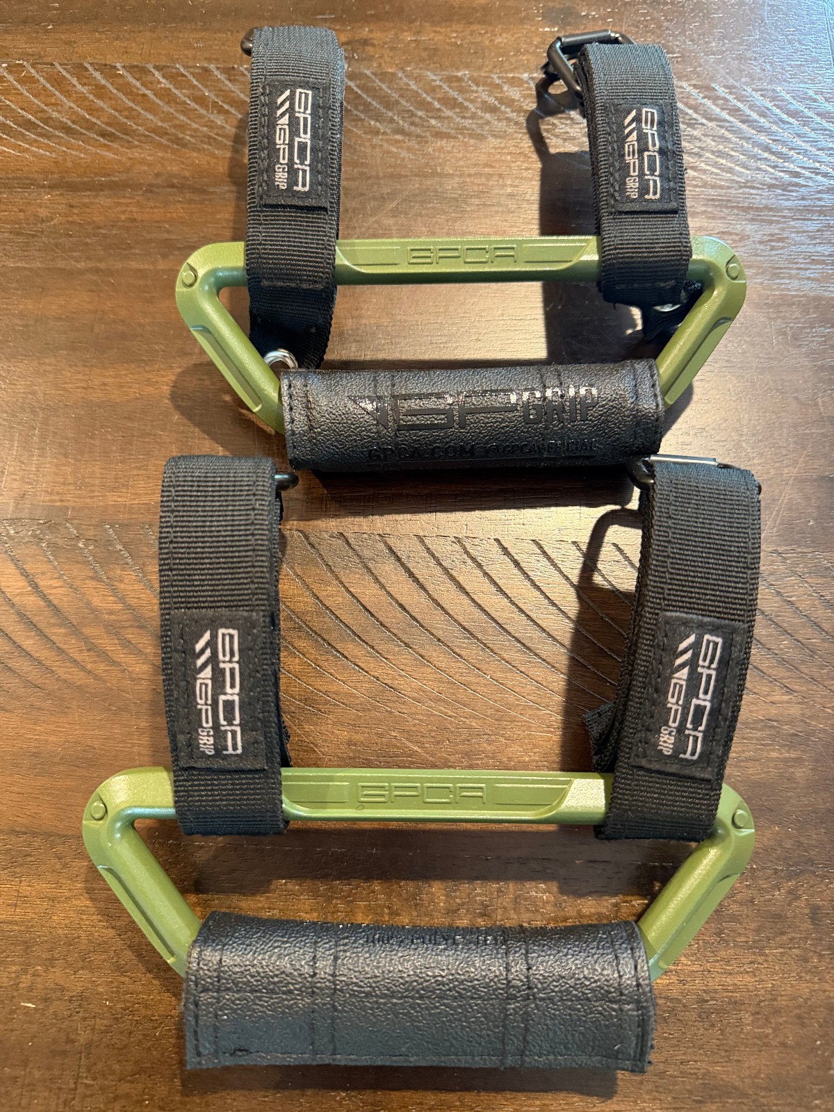 GPCA GP-Grip AIR Grab Handles (Pair) – Army / OD Green for Jeep JL