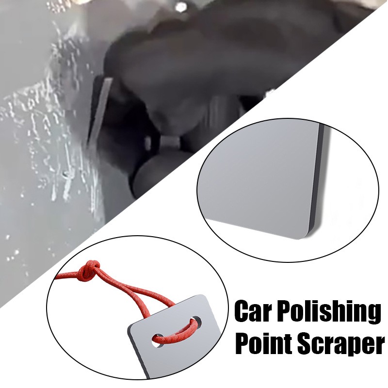 Car Polishing Point Repair Scraper Tungsten Steel Super Hard Remove Tool.