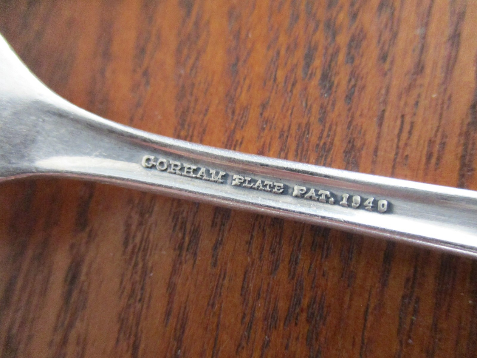 Vintage Gorham Invitation Silver Plated 5 Piece Place Setting