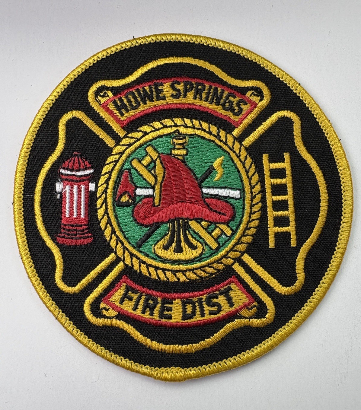 Howe Springs South Carolina Fire District Patch