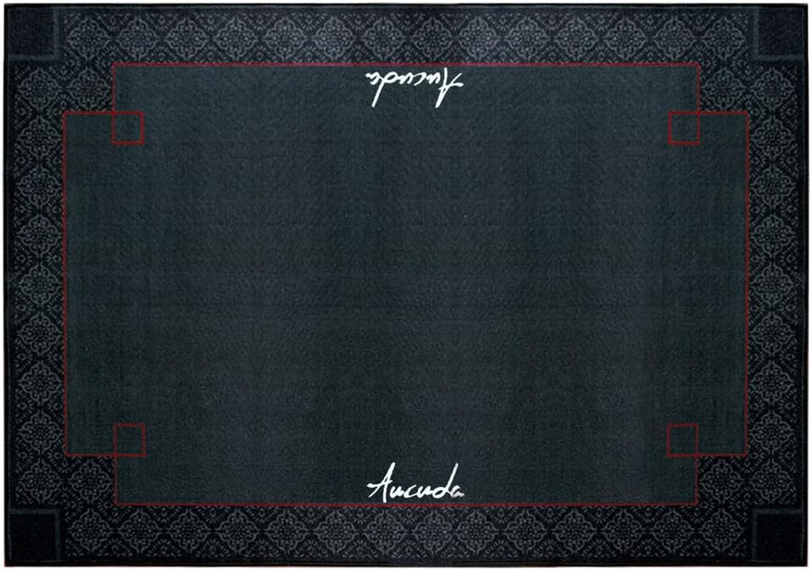 Non-Slip Drum Rug 4x6ft - Cool Carpet for Studio, Bedroom & Outdoor Use
