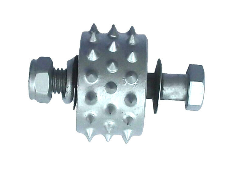 Carbide 45-tipped bush hammer roller for Lavina/Sase/Husq quickly open concrete