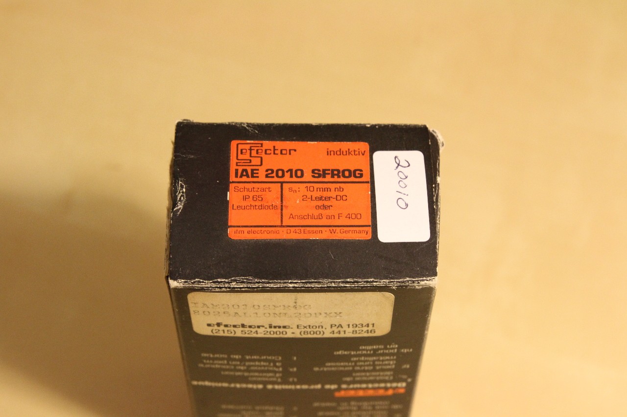 Efector IAE 2010 SFROG Proximity Switch New In Box