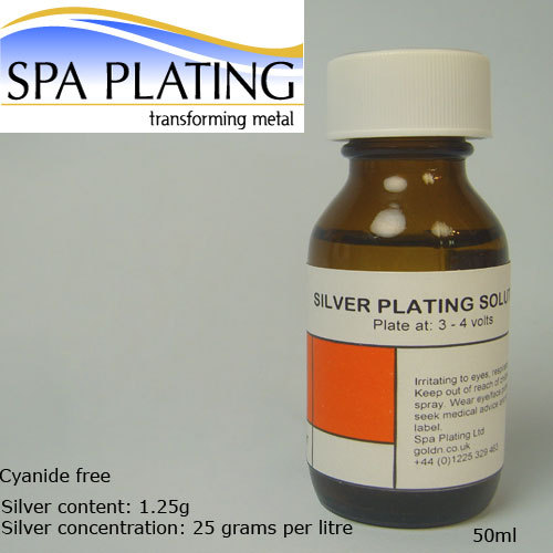 Silver Brush Electro Plating Solution 50ml