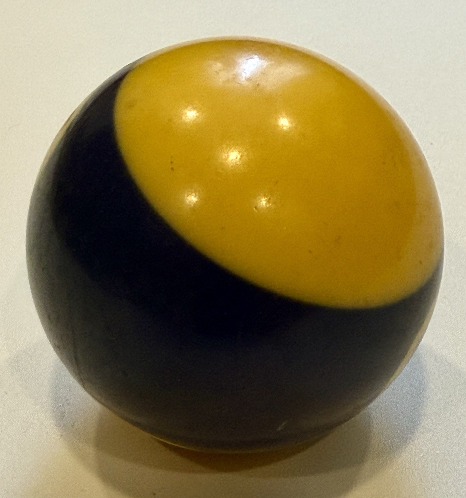 Vintage Single Replacement Billiard 2 1/4" Pool Ball No. 10 Blue Ball
