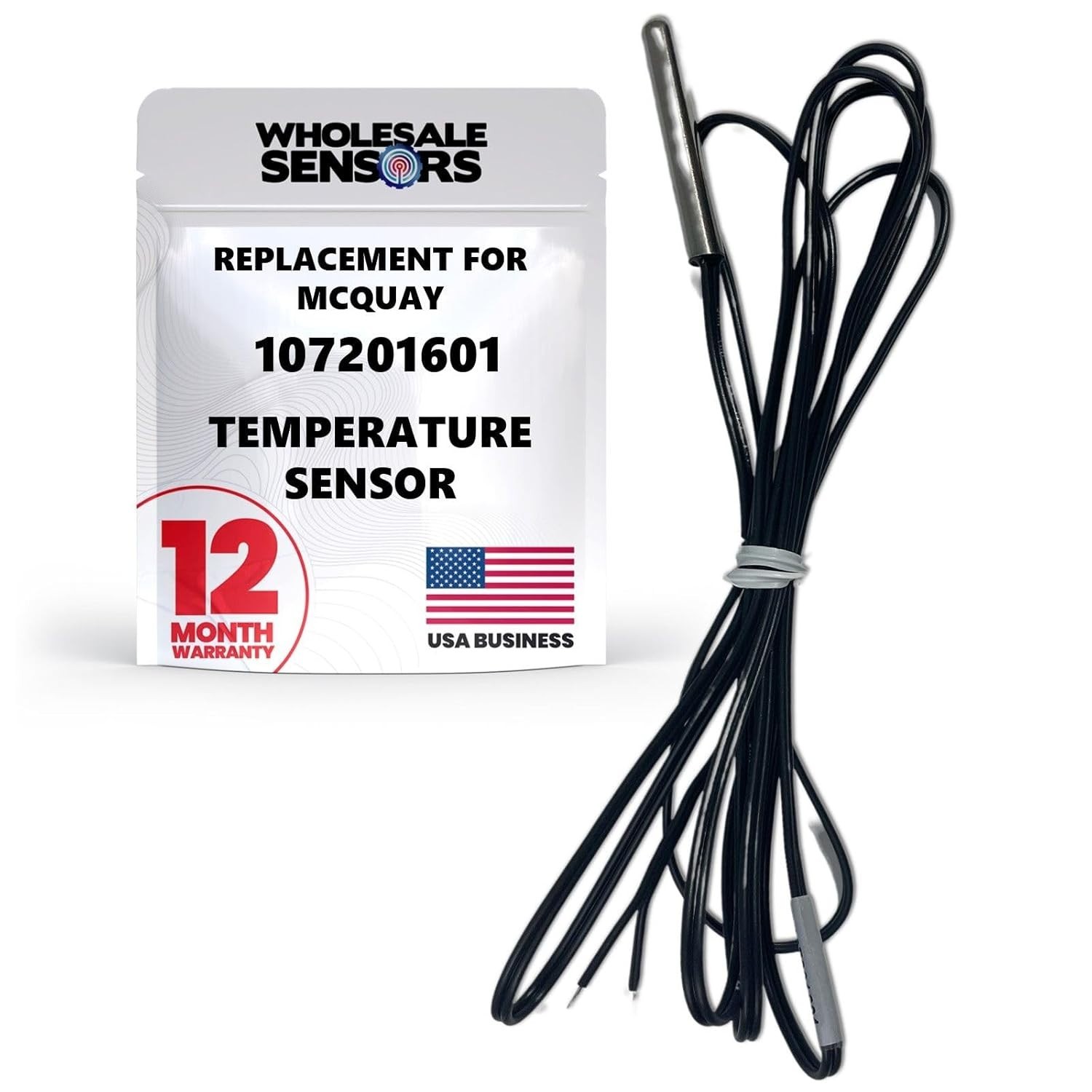Wholesale Sensors Replacement for Daikin McQuay 107201601 10K Temperature Sensor