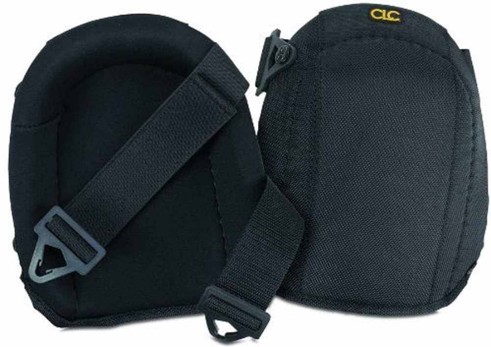CLC Custom Leathercraft 342 Heavy-Duty Flooring Kneepads , Black
