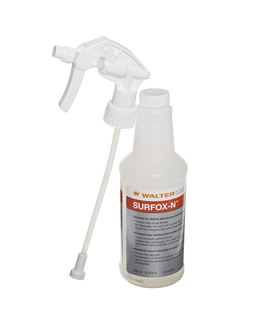 Walter 54A023 Surfox-N Cleaning & Neutralizing Formula, 500mL, 1 Each
