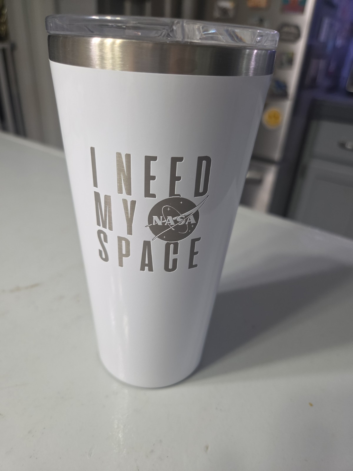 NASA "I Need My Space" Cup With Lid