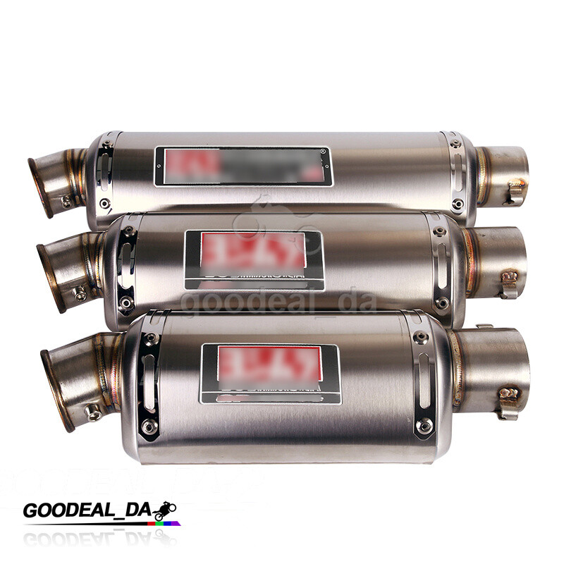 Universal Motorcycle 51MM Exhaust System Muffler Can Tips Pipe DB Killer Slip On