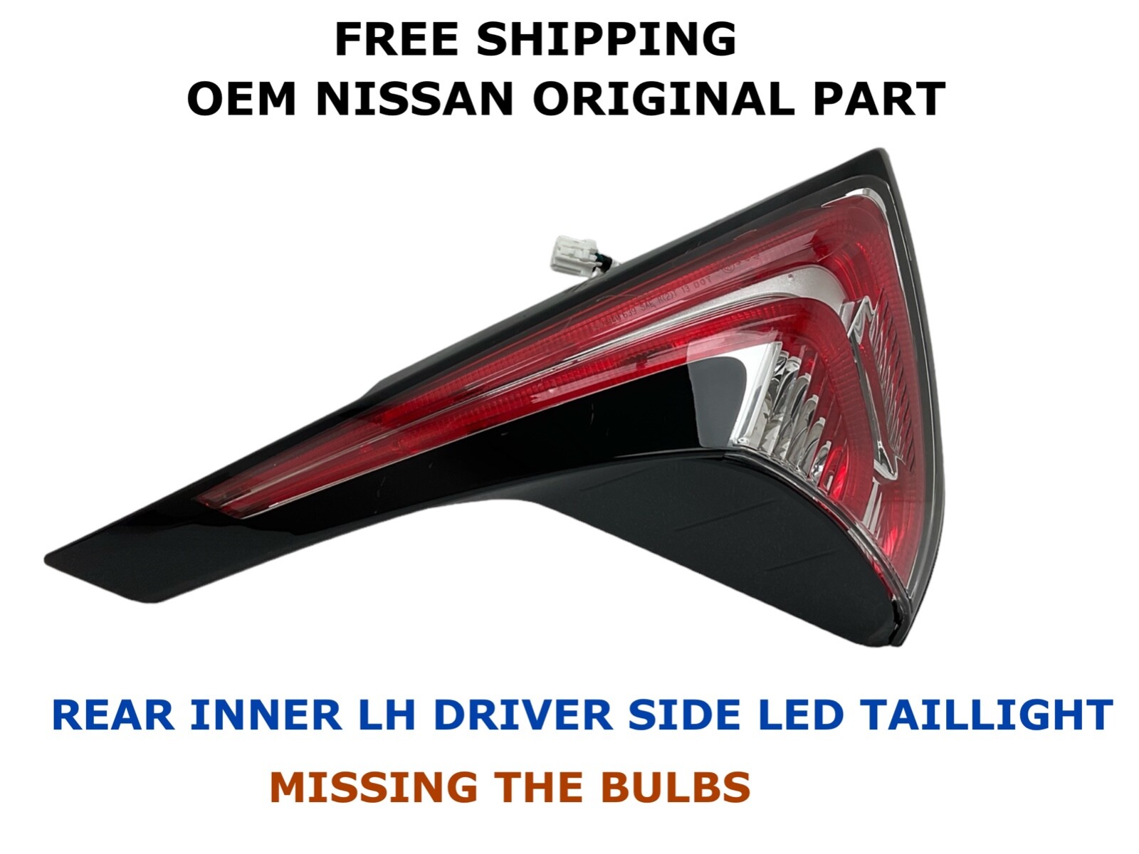 2015 16 17 18 2019 Nissan Murano rear left side LED taillight 26556-5AA1D