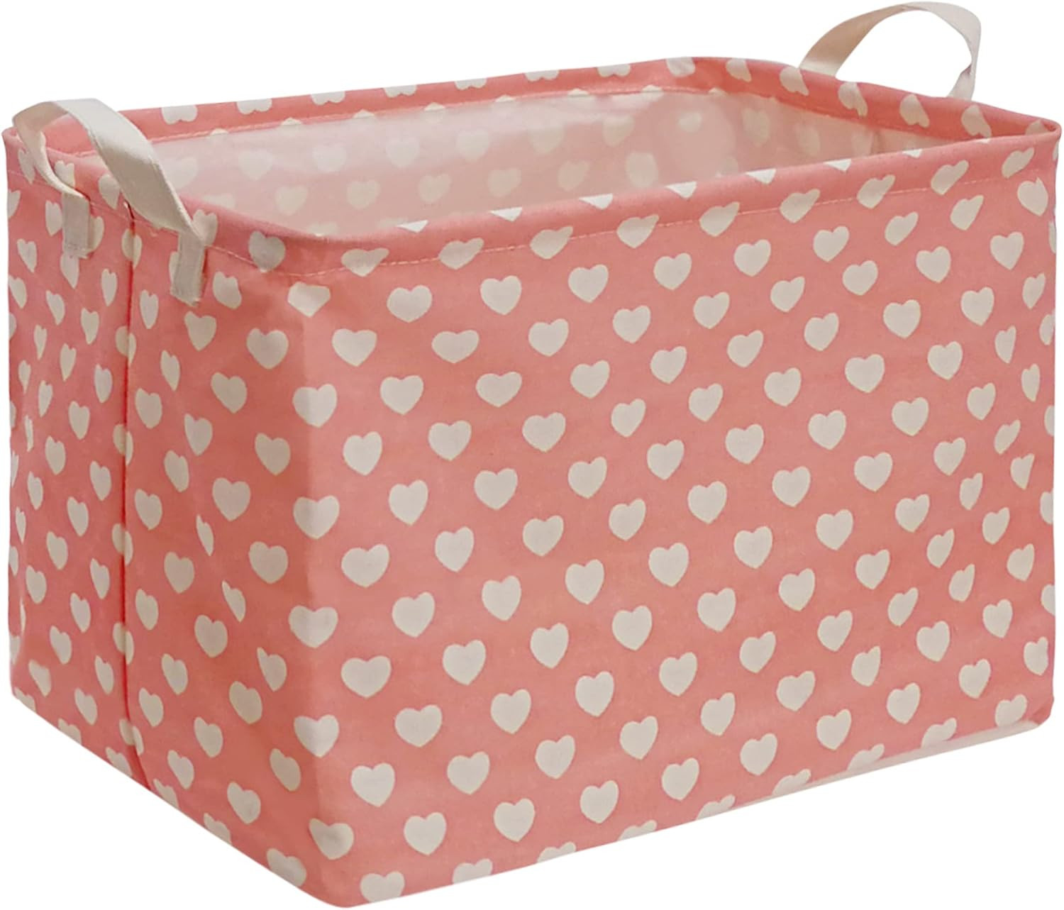 Girls Storage Basket Pink Valentine's Day Gifts Basket Waterproof Organizer Nurs