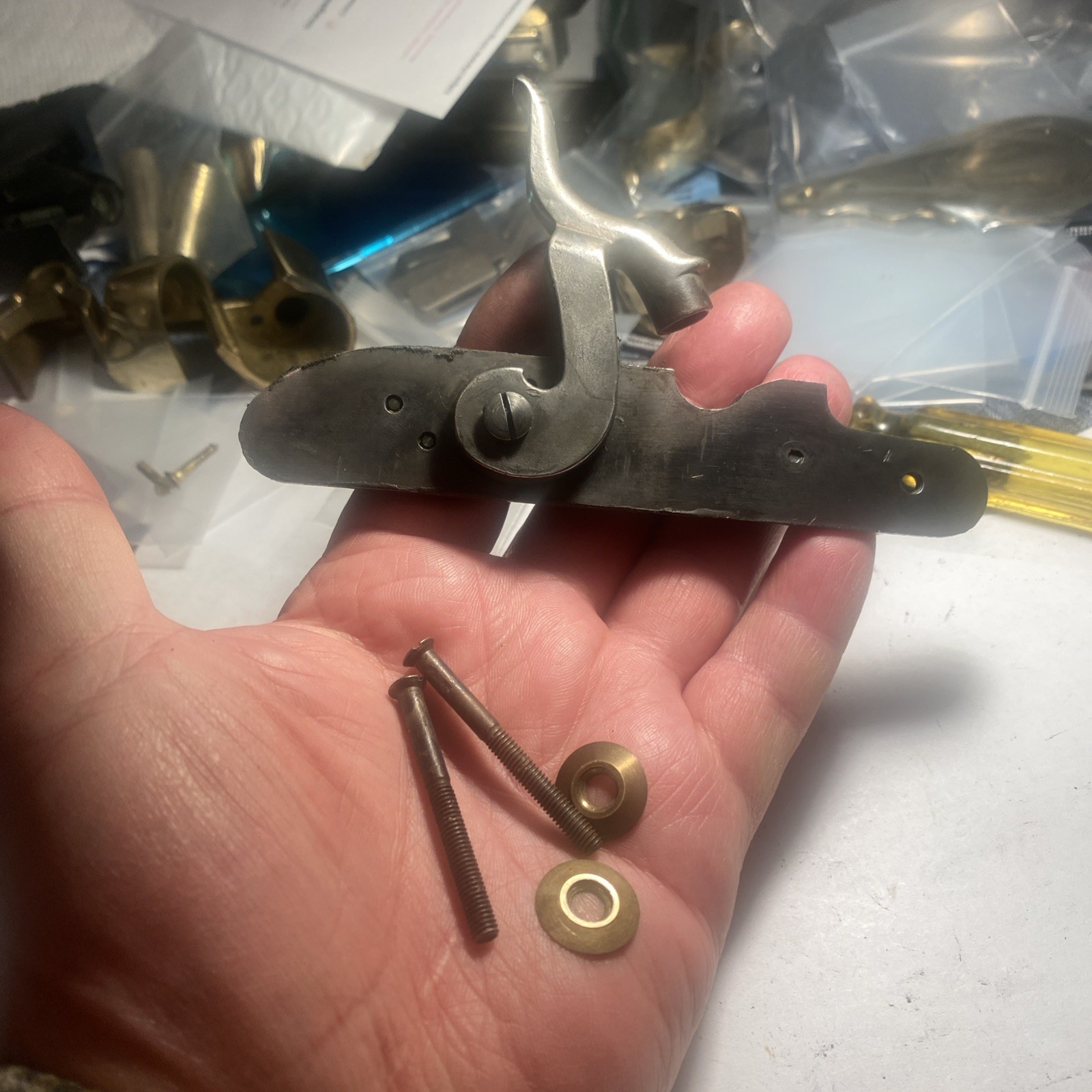 CVA Hawken .50 Cal Percussion Sidelock Lock Assembly w/ Screws & Washers