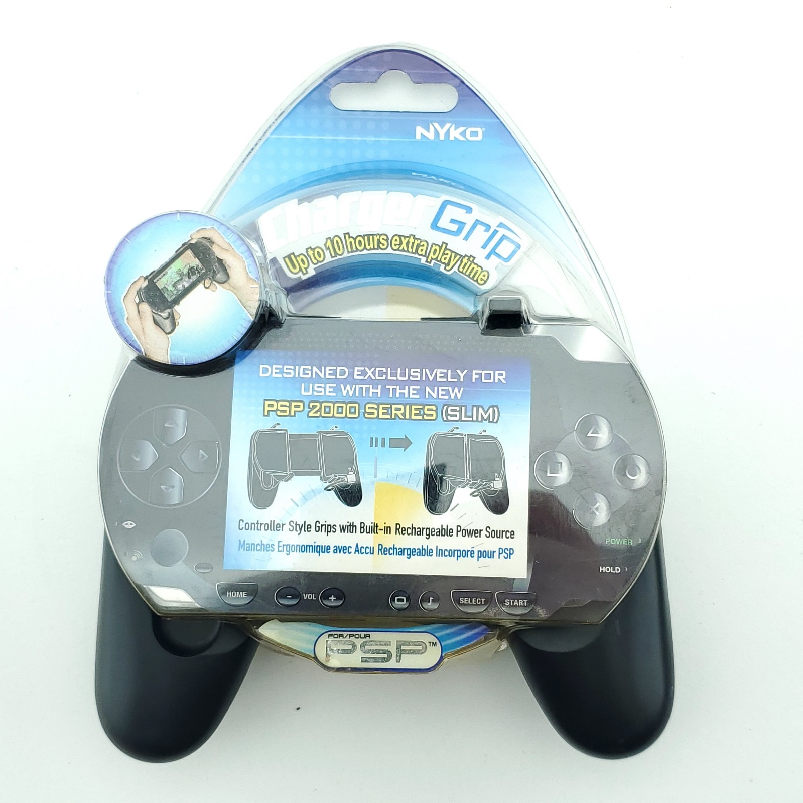 Nyko Controller Style Charger Grip For PSP 2000 Slim New