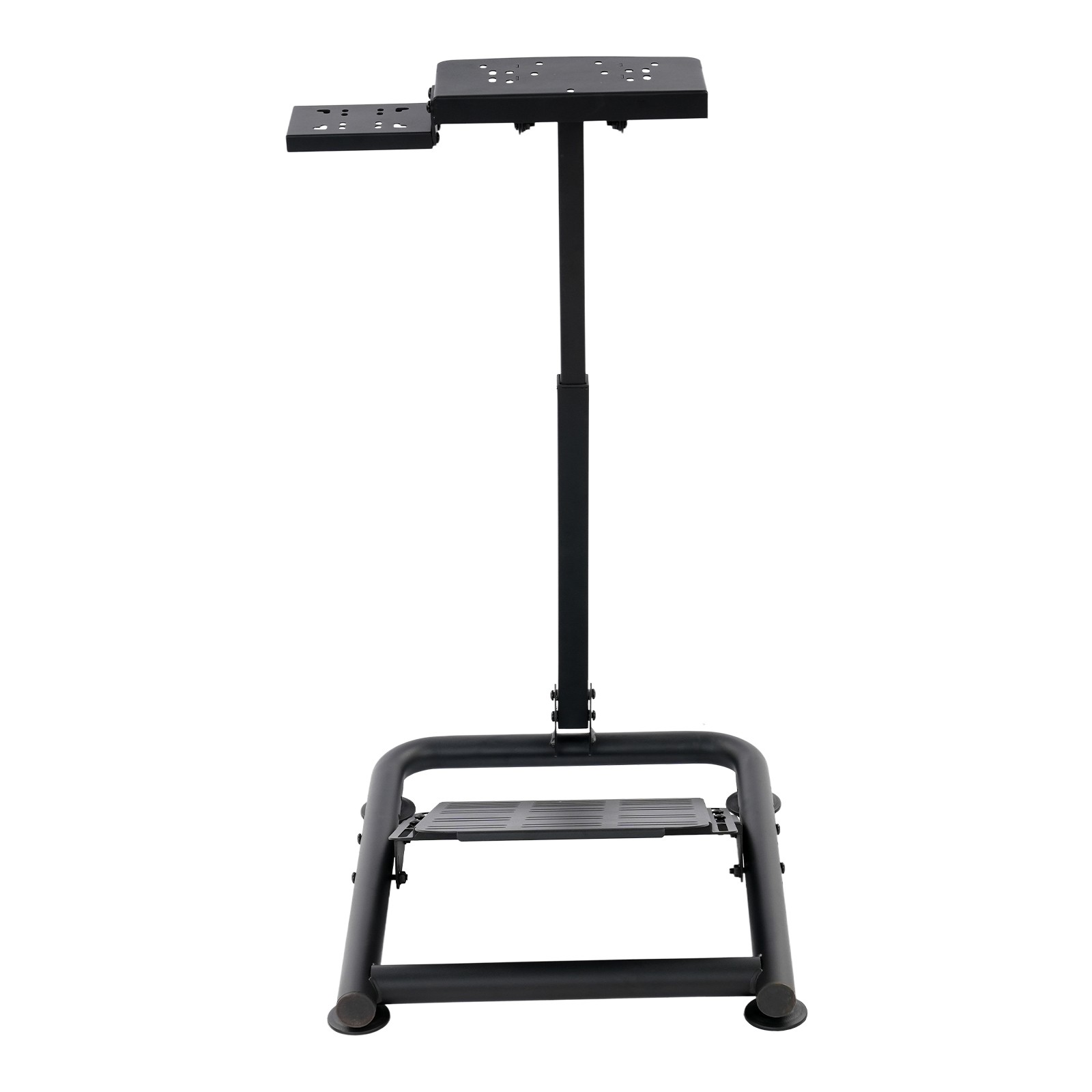 Foldable Racing Steering Wheel Stand Adjustable Height For Logitech Fanatec Moza