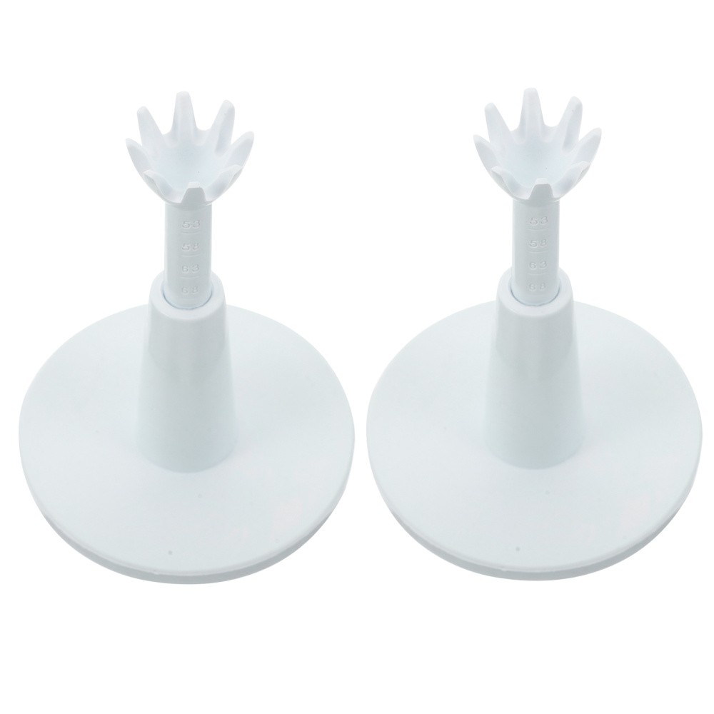 2 Pcs Simulator Golf Tees Adjustable Accessories Practice Training Mat