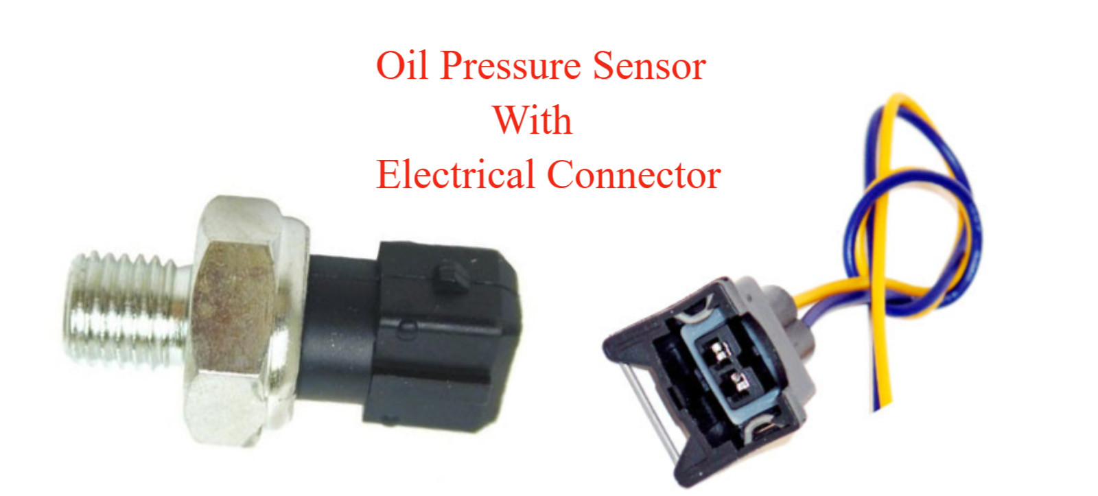 Oil Pressure Light Switch Sensor W/ Connector Fits: BMW  Sedan & SUV