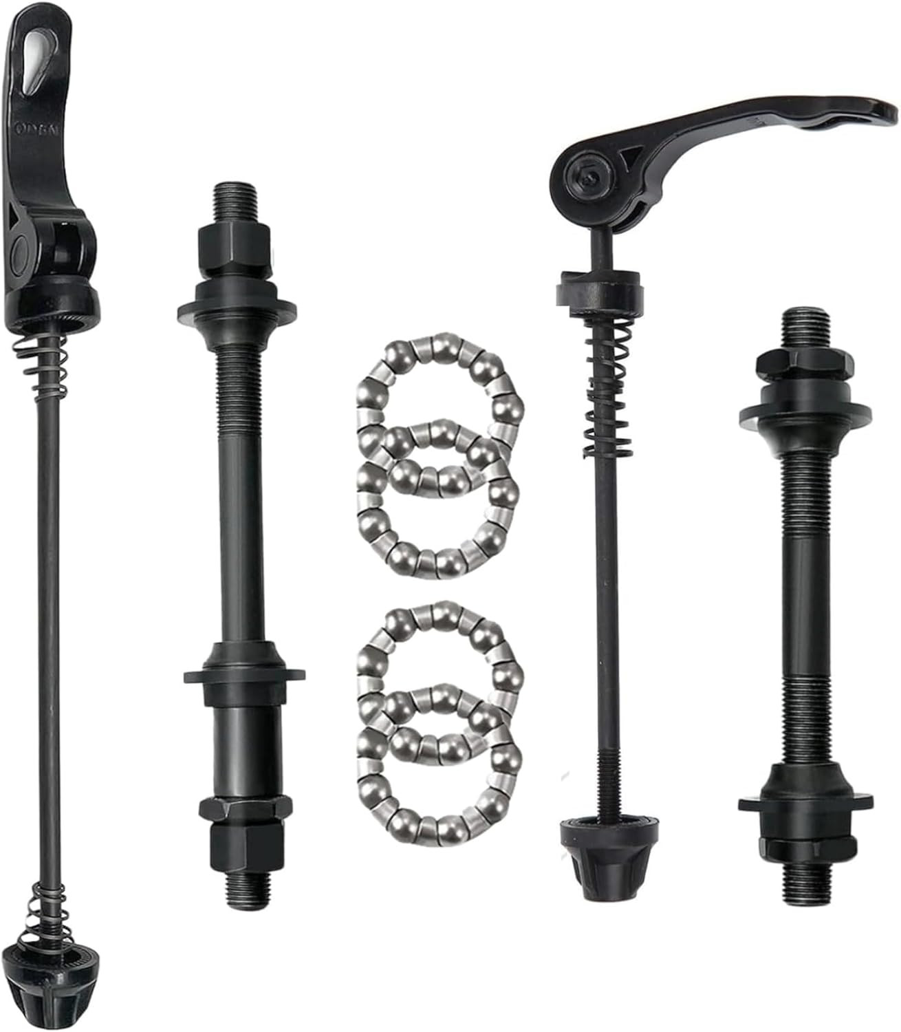 Bike Quick Releases Set, 1 Pair MTB Quick Release Bicycle Hub Road Mountain Bike