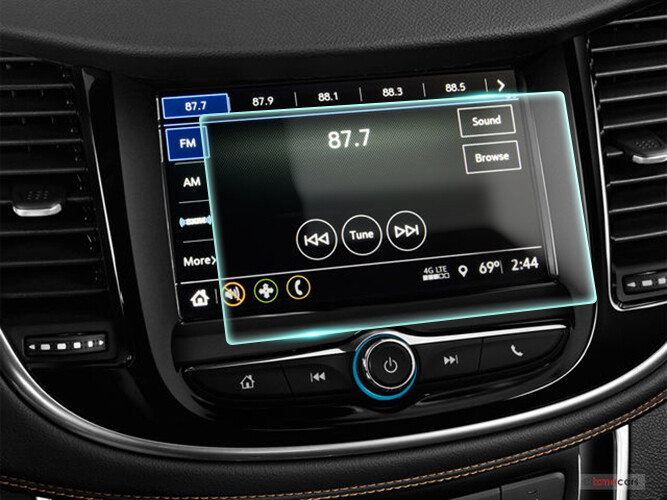 Crystal Clear Screen Protector for 2019 Chevrolet Trax 7in Vehicle Navigation