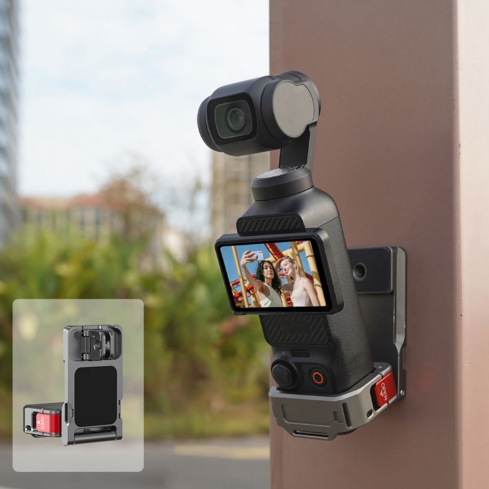 For DJI OSMO POCKET 3 Multi-function Magnetic Base Adapter Expansion Bracket