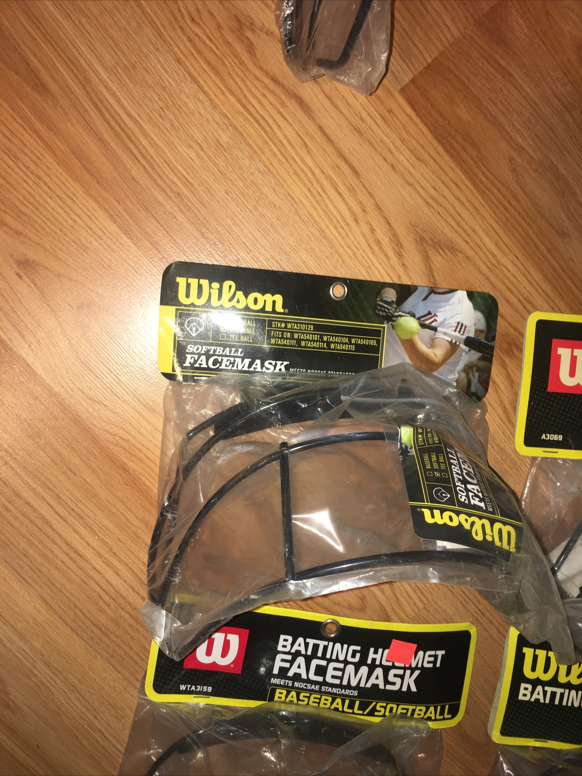 NEW Wilson & Rawlings BATTING HELMET FACEMASKS: 6 Types Baseball/softball