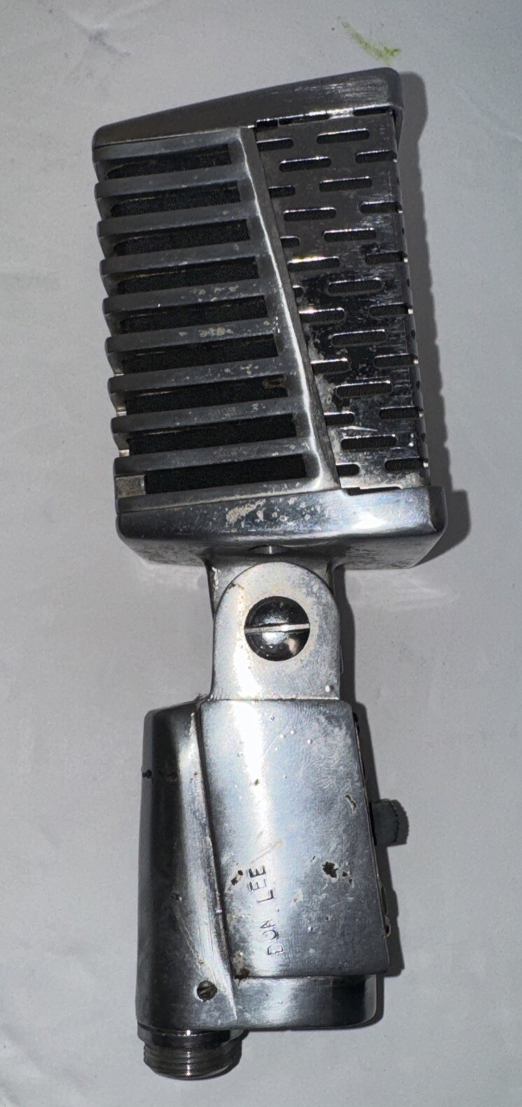 VINTAGE CLARICON 38-503 DYNAMIC CLASSIC MICROPHONE-50k IMPEDANCE. Untested.