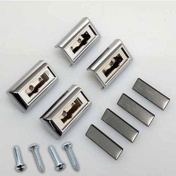 1978-1987 Chevrolet El Camino, Malibu, Monte Carlo Pull Strap End Kit W Hardware