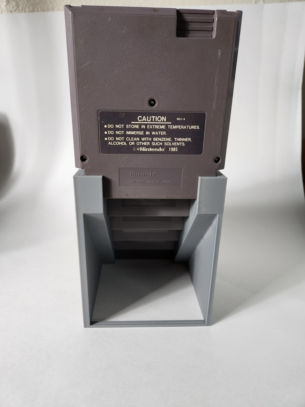 Nintendo NES Six Cartridge Display Stand, 3D Printed Holder