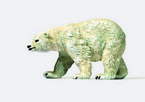 Preiser 29520 HO Scale Animal Polar Bear