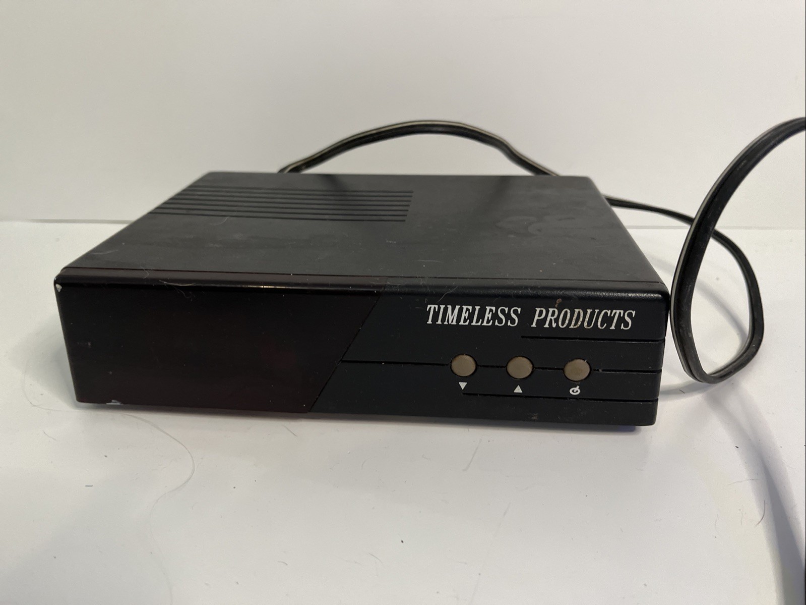 Vintage Timeless Products CATV Cable TV Converter Box TPI-550PC – Untested
