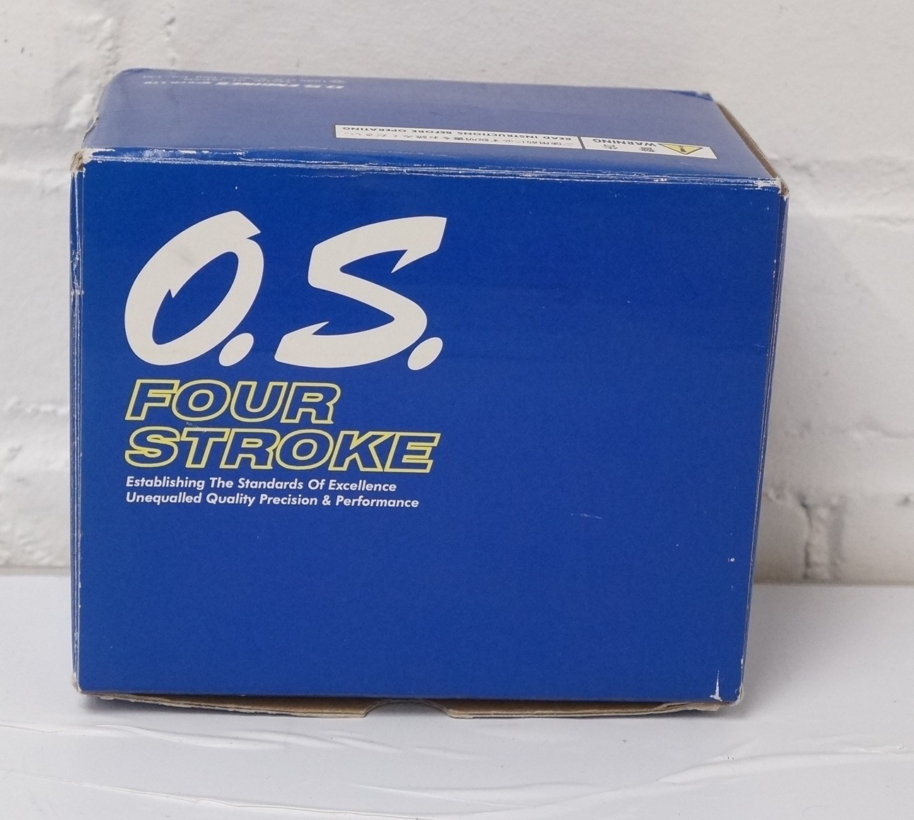 O.S. FS-52S .52 4-Stroke RC Airplane Glow Engine w/ Box Muffler