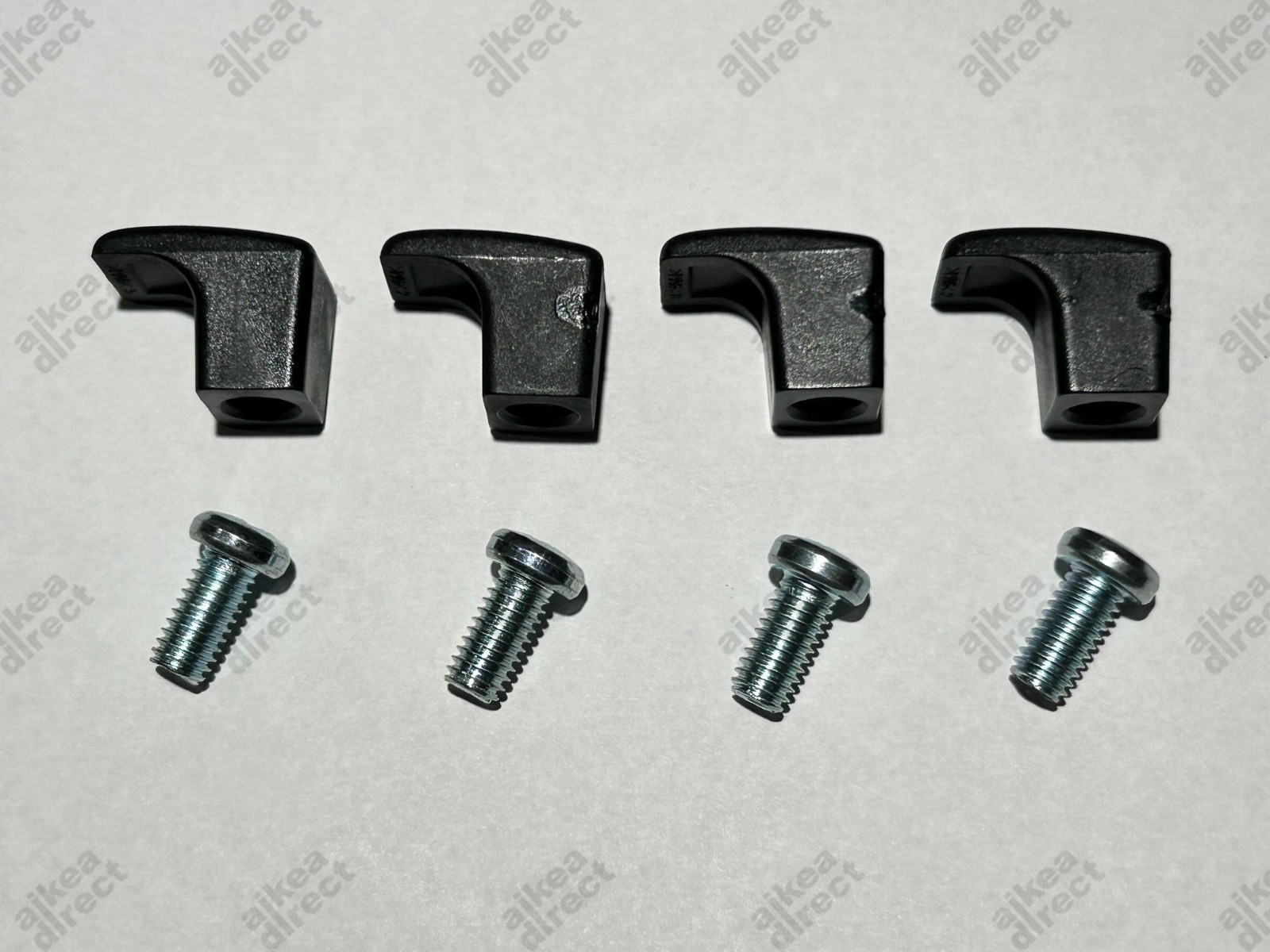 Ikea Plastic support pin w/ screws, Part # 191315, 105163 (4 pack) - USA shipped