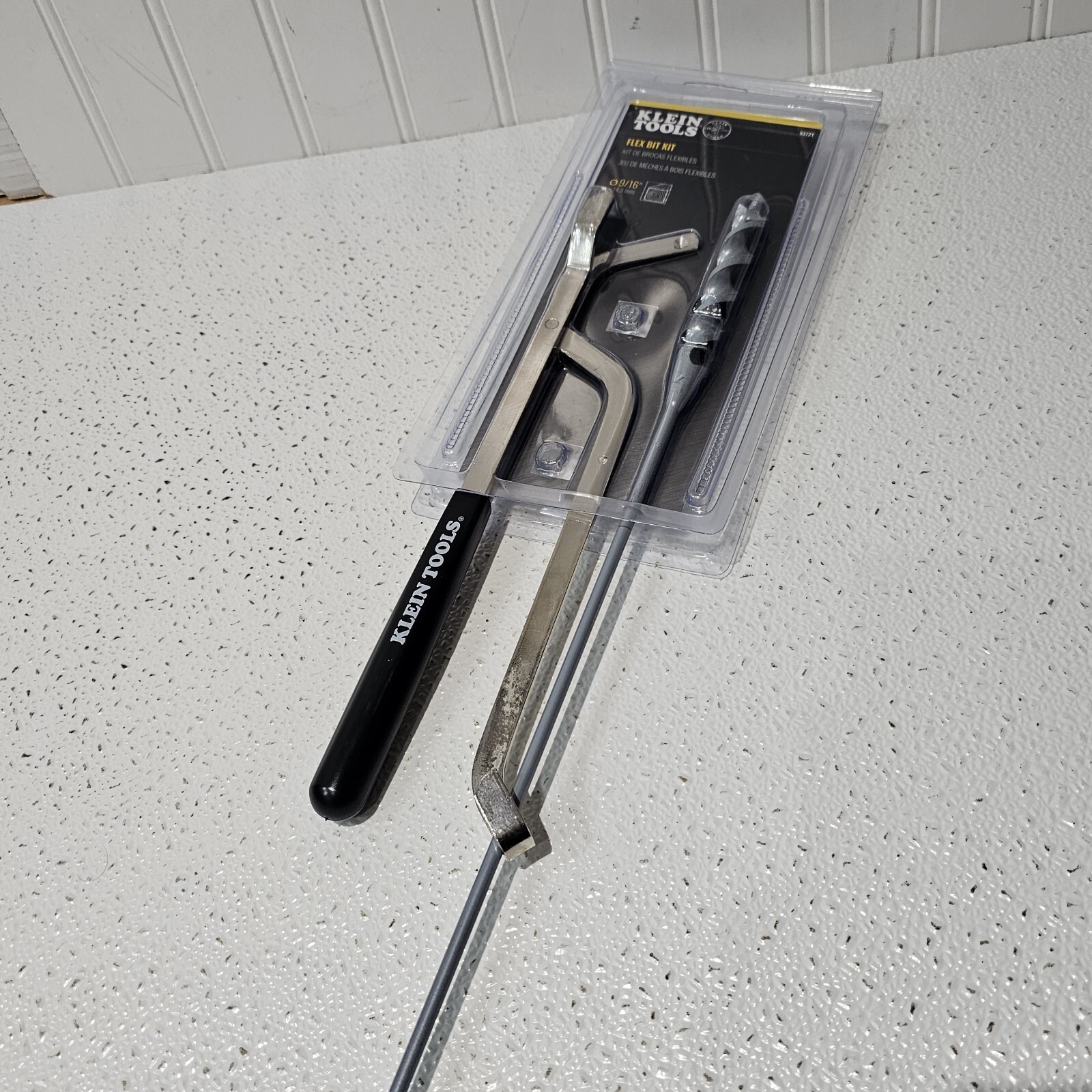(3 In 1) Bundle BRAND NEW KLEIN TOOLS FLEX Drill LONG BIT KIT 53721 54" NIB