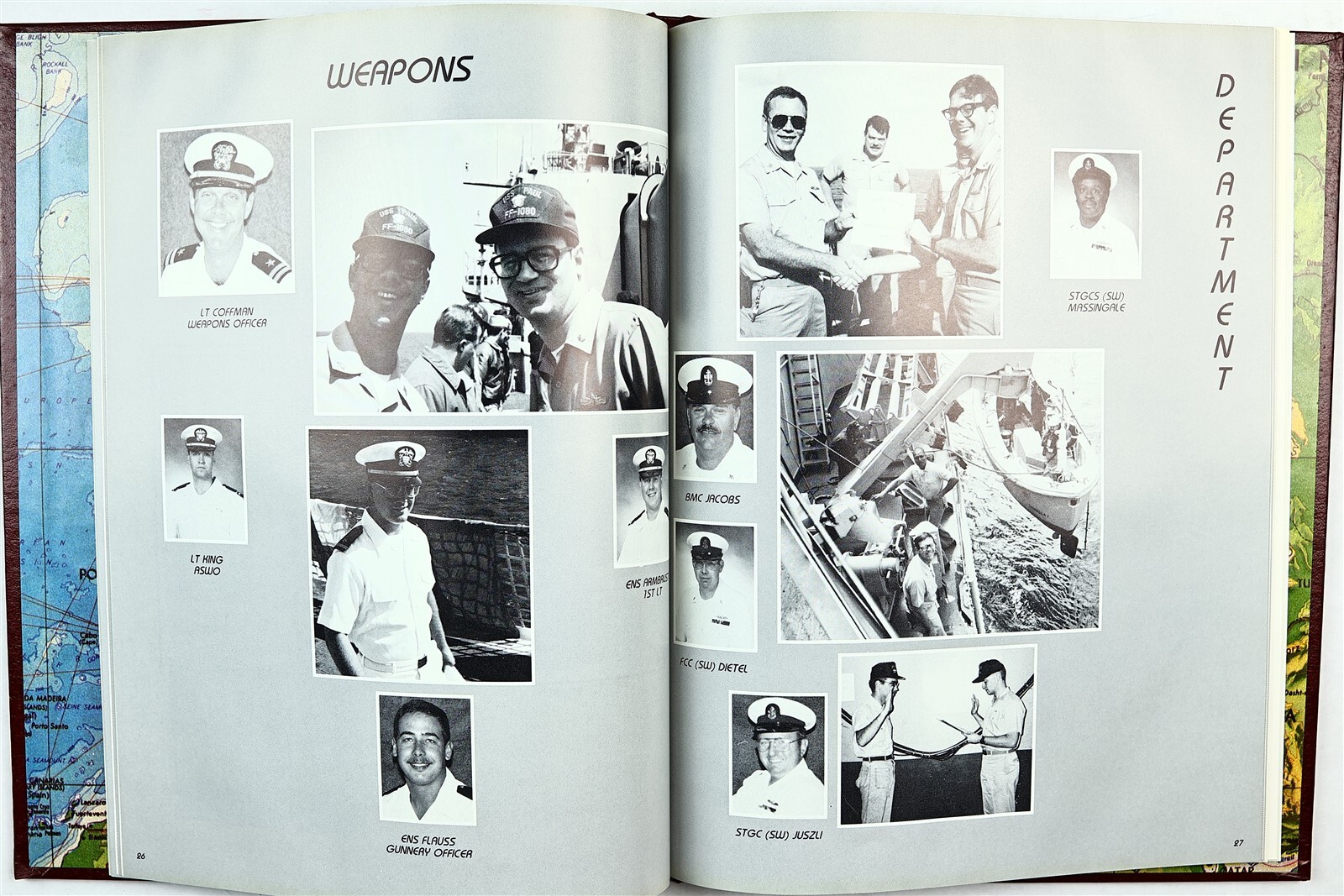 USS Paul (FF-1080) 1990 Mediterranean Deployment Cruise Book