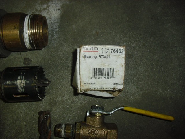 Used Rigid RT3422 Tapping Tool Kit