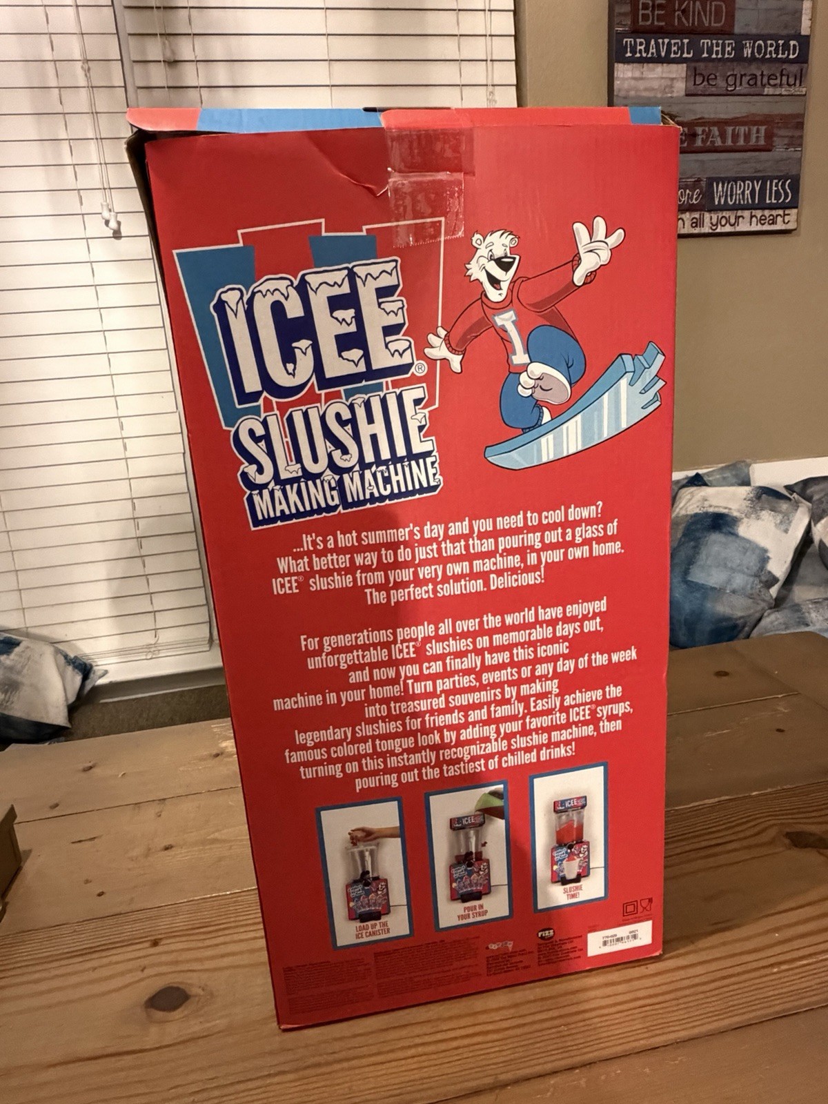 ICEE Slushie Making Machine In Original Box! Excellent Condition Works Great