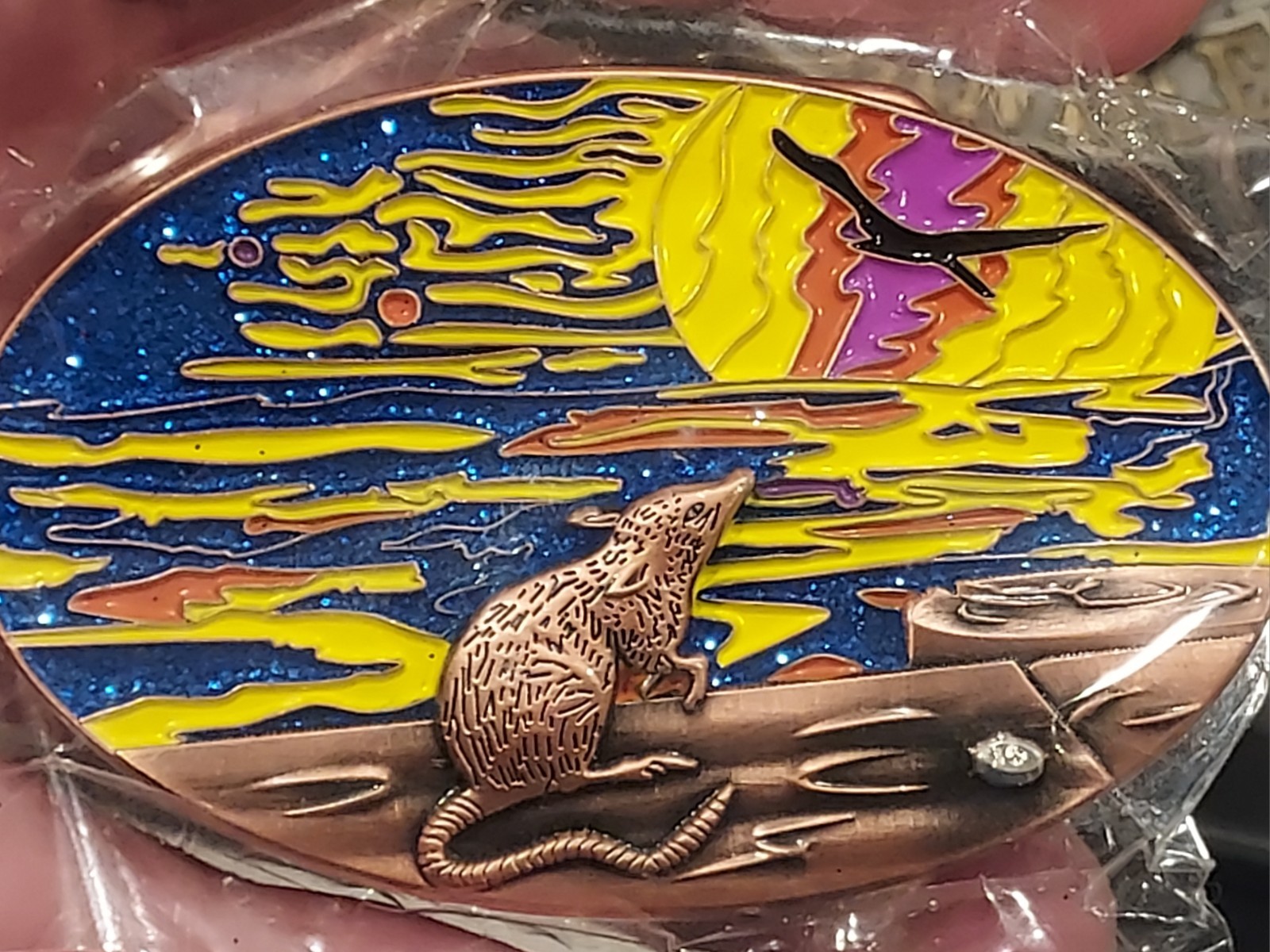 Grateful Dead Buckle, LE33 Warf Rat