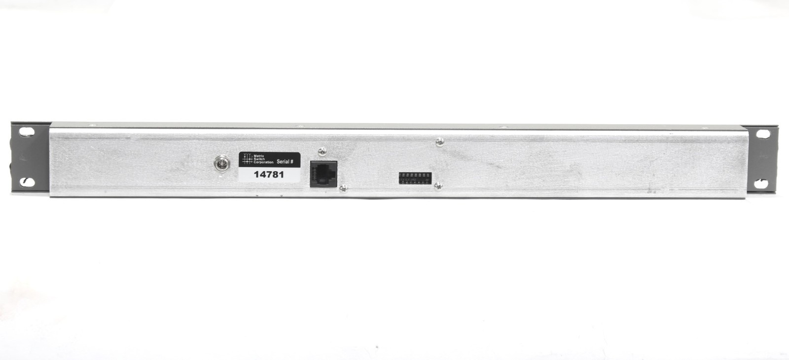 AS-IS Matrix Switch Corporation 16 Button Control Panel Rack Mountable