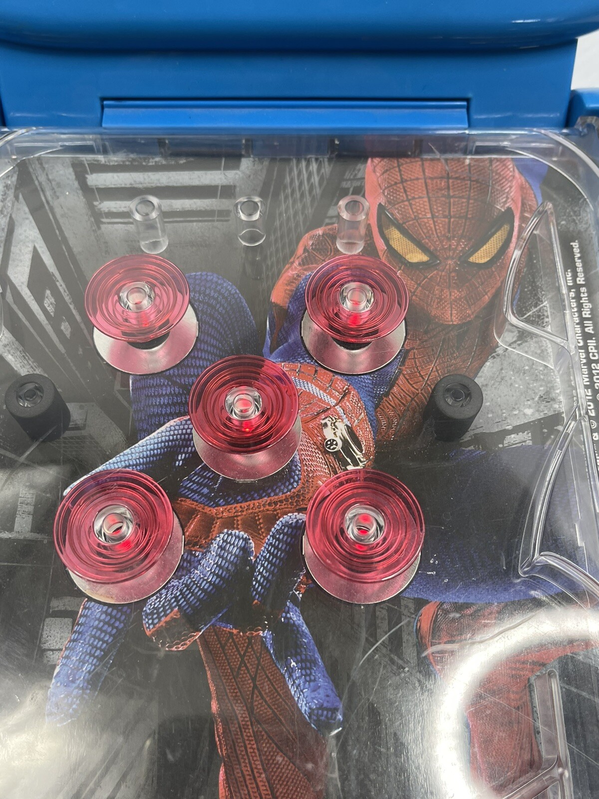 Marvel Comics The Amazing Spider Man Electronic Tabletop Pinball Game 2012 *READ