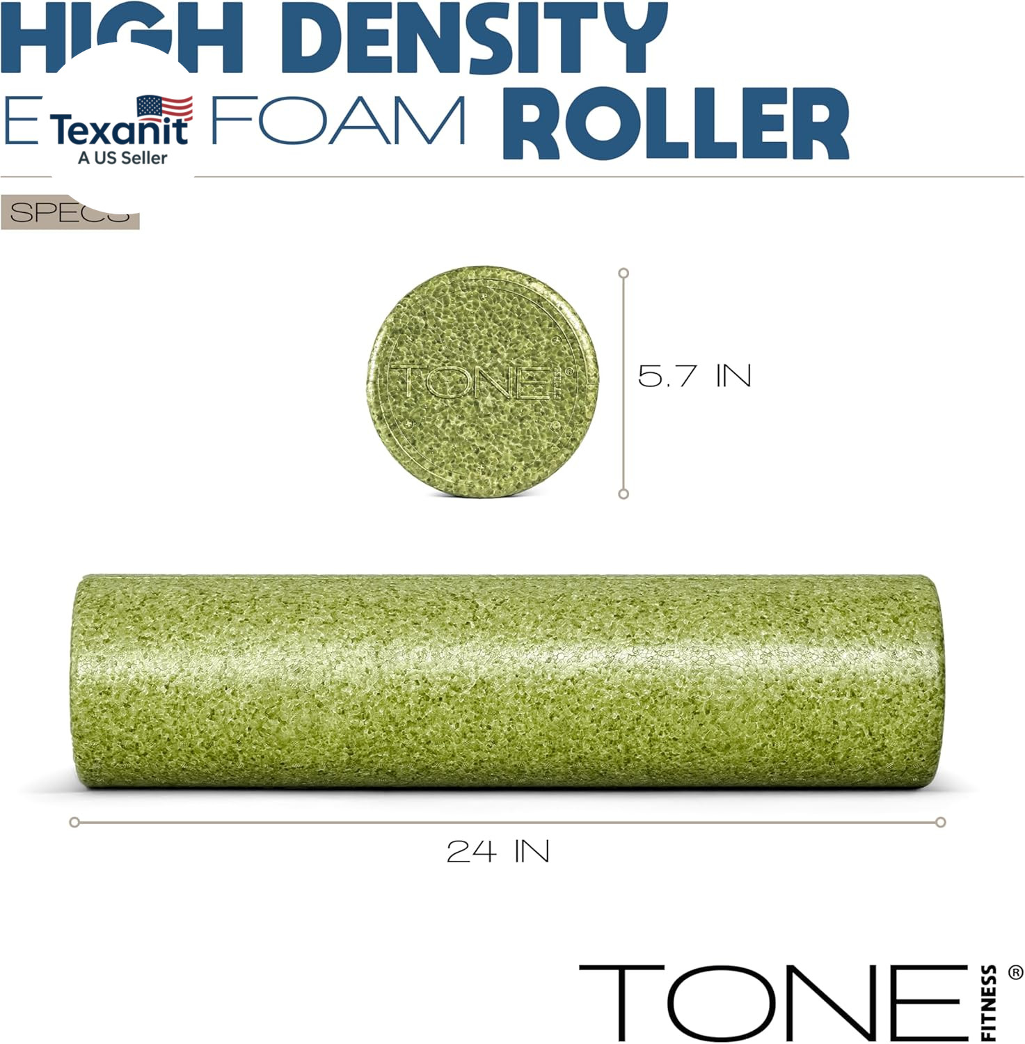 High Density EPP Foam Exercise Foam Roller for Yoga, Pilates, Stretching, Massag