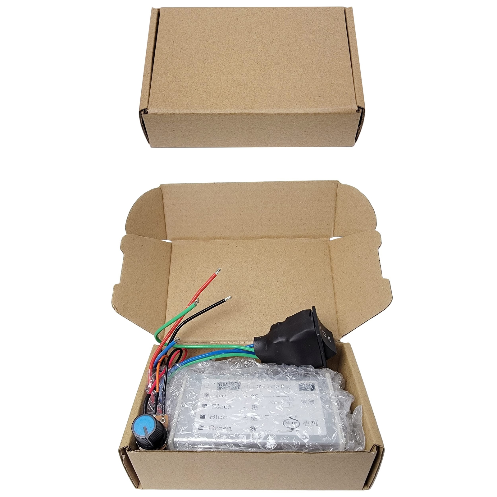 DC Motor Speed Controller 20A 1200W Brush Motor Driver Controls DC 9V-60V 12V...