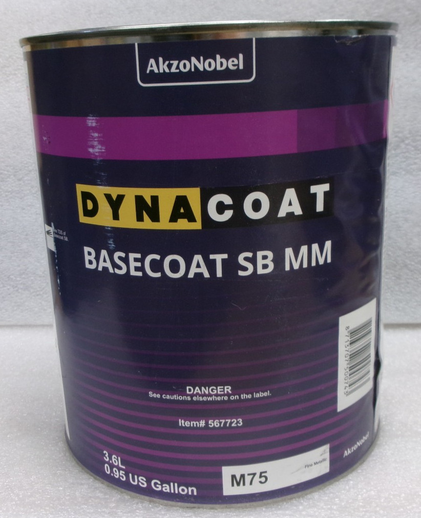 DYNACOAT BASECOAT SB MM - M75 FINE METALLIC - .95 US GALLON / 3.6L #567723