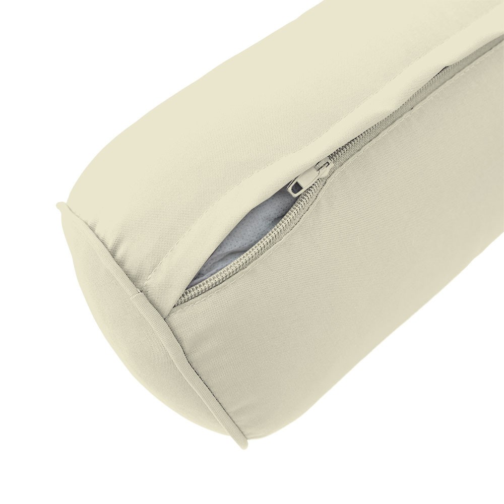 |SLIPCOVER ONLY|S2 Daybed Mattress Bolster Backrest Covers Piped Trim Twin AD005