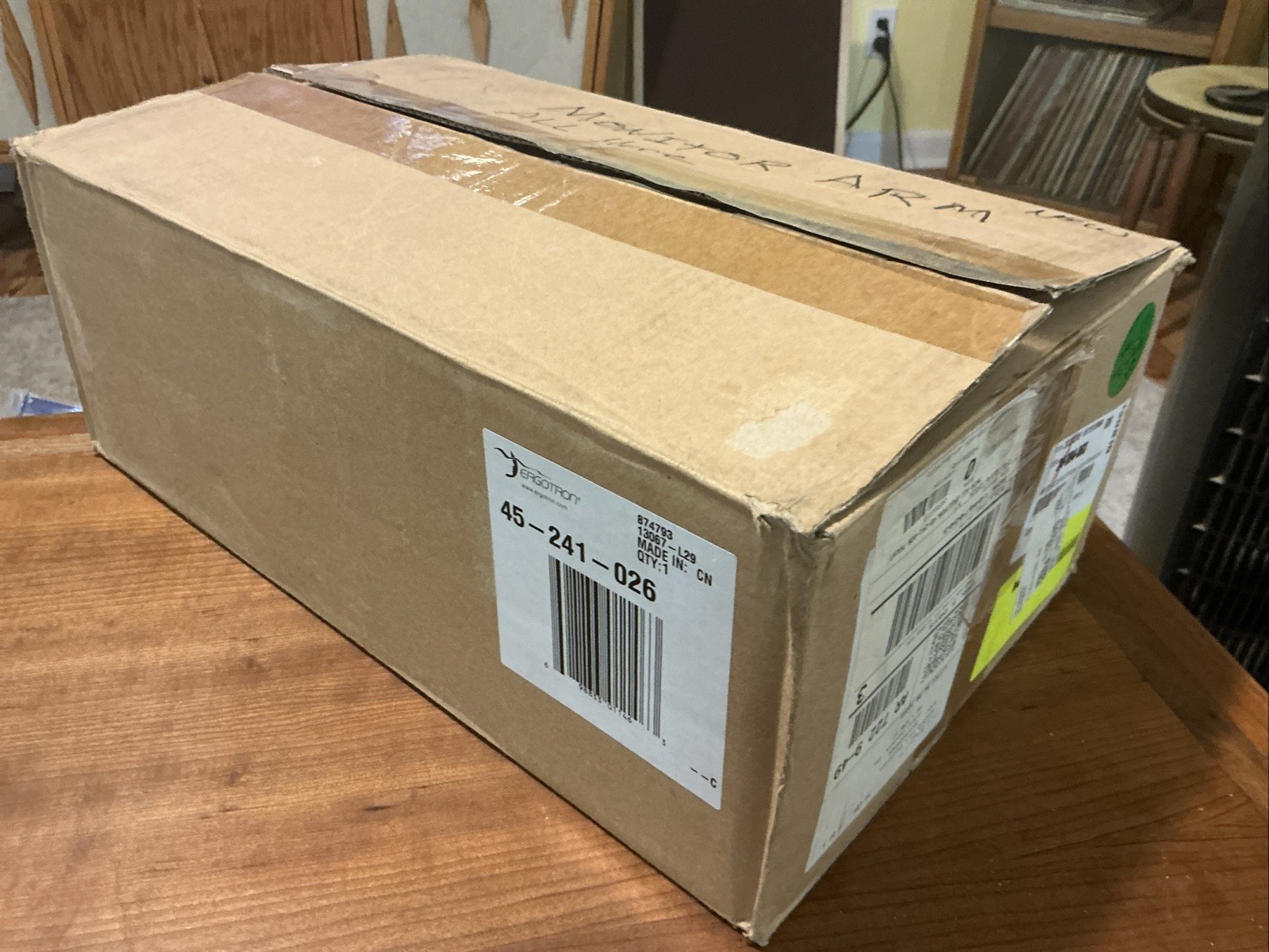 Ergotron LX Desk Monitor Arm Mount 45-241-026 New In Open Box. Fast Ship