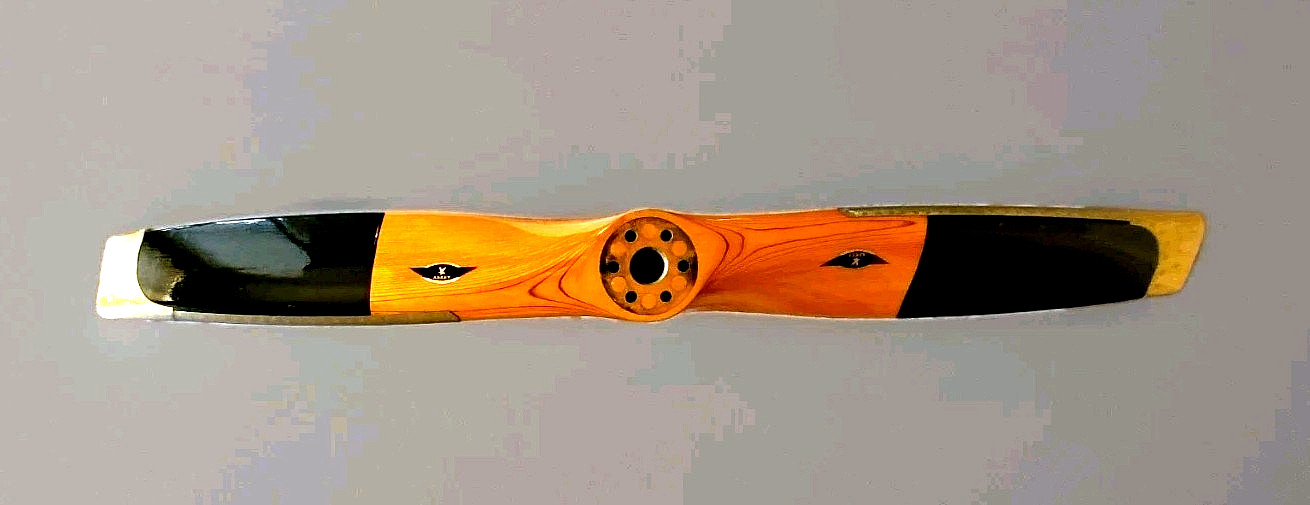 Beautiful Vintage Askey 78” Wooden Airplane / Airboat Propeller 6 Bolt