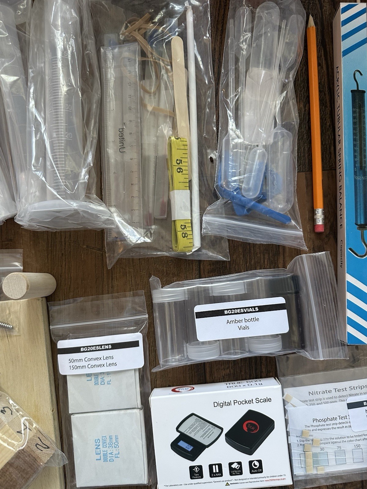 BJU Earth mostly Complete science Lab Kit