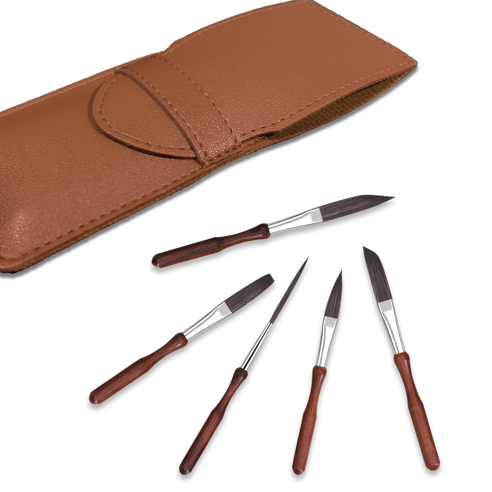 Pinstriping Brush 5 pcs High Performance Detail Script Liner, Scroll, Sword, ...