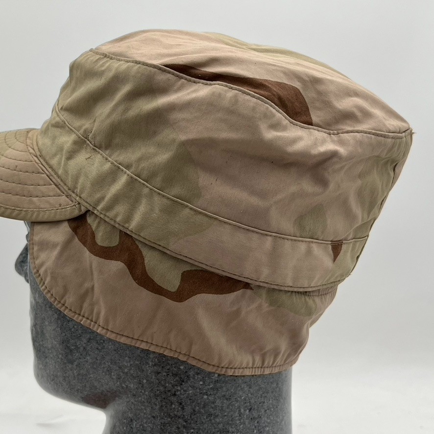 US Army Military Hat Cap Desert Camouflage Pattern Class 2 Hat Size 7 3/8 USGI