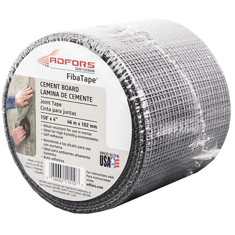 Saint Gobain Adfors Fiba Tape Cement Board 4" x 150'
