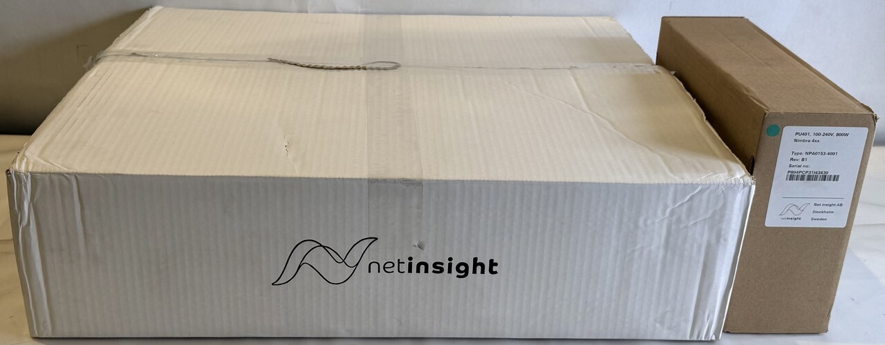NET INSIGHT NIMBRA 414 NPQ00041-AW01 ENCODER AND DECODER WITH NPA0153-4001